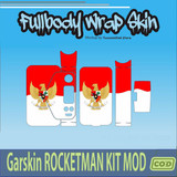 1154.Garskin Rocketman INDOFLAG'
