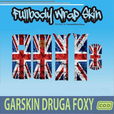 1196.COD Garskin Druga Foxy ENGLISH FLAG'