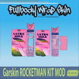 1157.Garskin Rocketman ULTRAMILK PINK'