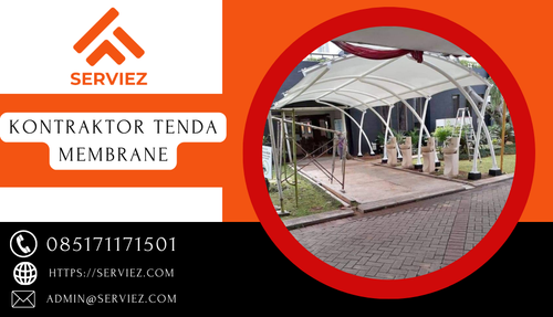 Kontraktor Tenda Membrane | Bergaransi Bisa Custom 085171171501.png