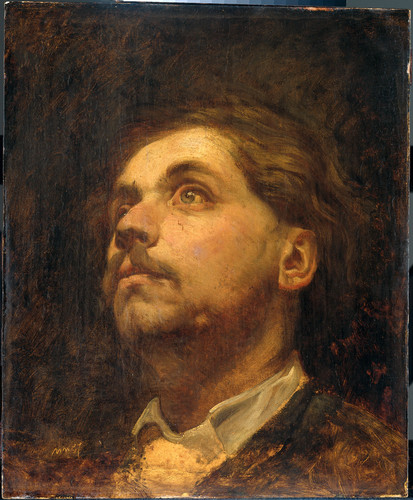 Maris, Matthijs Портрет Jacob Maris, 1857, 40 cm x 33 cm, Бумага на панели, масло