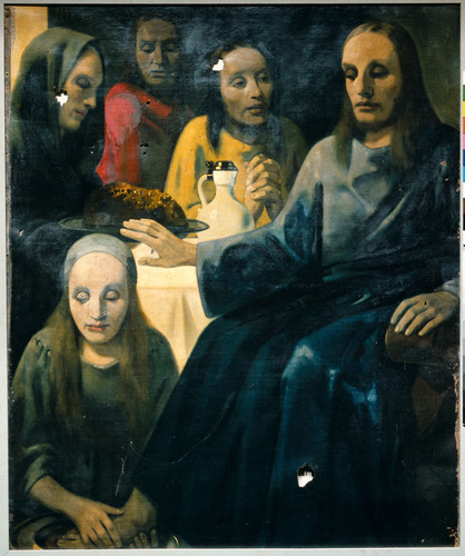 Meegeren, Han van Омовение ног, 1943, 122 cm х 102 cm, Холст, масло