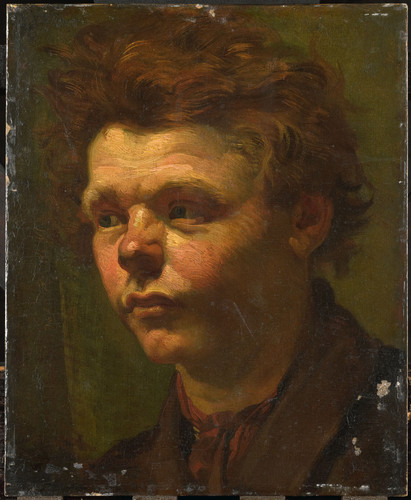 Maris, Matthijs Портрет (эскиз), 1856, 38,5 cm x 31,5 cm, Дерево, масло