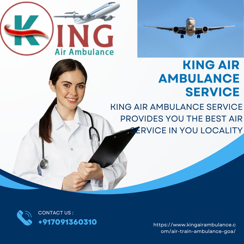 King Air Ambulance Service in Goa provides prompt and proficient medical assistance. With advanced equipment and skilled staff, it ensures timely transportation, offering crucial aid during emergencies in the region.
Web @ https://shorturl.at/dsvBL
