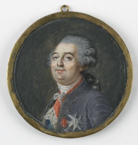 Boze, Joseph (копия) Людовик XVI (1754 93) король Франции, 1800, диаметр 7,4 cm, Миниатюра на слонов