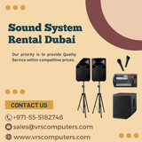Crystal Clear Audio with Dubai's Top Sound System Rentals