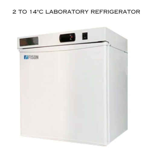 The 2 to 14°C Laboratory Refrigerator is a specialized cooling appliance designed for precise temperature control within the range of 2 to 14°C. It provides a stable environment for storing various biological samples, reagents, vaccines, and other temperature-sensitive materials commonly used in laboratories and medical facilities.  Designed with large screen digital display