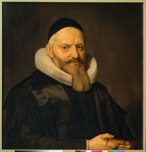 Bailly, David Anthony de Wale (1573 1639). Профессор богословия из Лейдена, 1636, 71,1 cm х 60 cm, Д