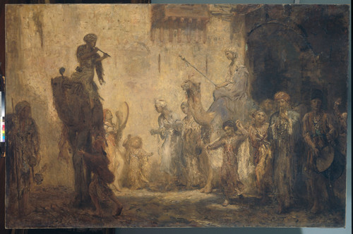 Bauer, Marius Восточная свадьба, 1911, 180 cm х 277 cm, Холст, масло