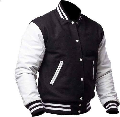 Varsity Jacket Men Bomber Letterman Leather Sleeves High School Baseball College Jacket 0 (2).jpg