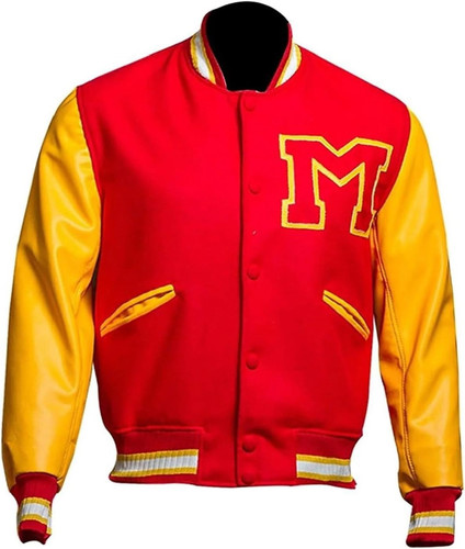 Varsity Jacket Men Bomber Letterman Leather Sleeves High School Baseball College Jacket 0.jpg