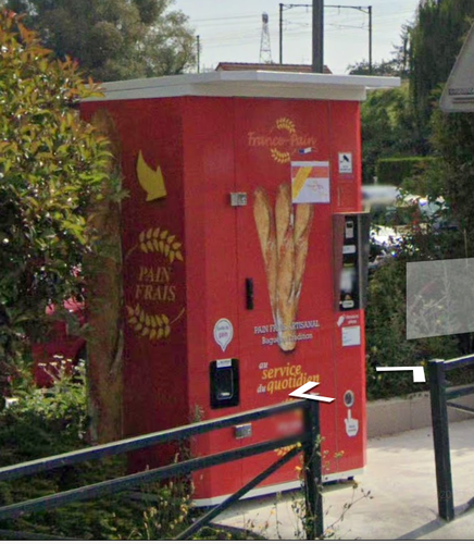 Bagguete vending machine