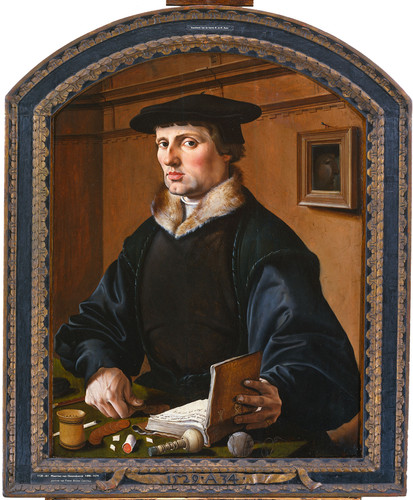 Heemskerck, Maarten van Портрет мужчины, предположительно Pieter Gerritsz Bicker, 1529, 84,5 cm x 65
