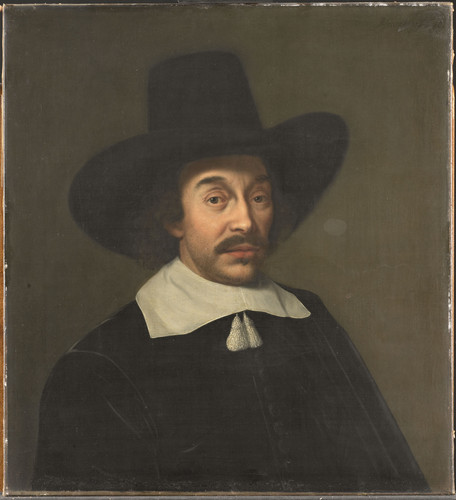 Hennekyn, Paulus Jan de Hooghe (1608 82). Отец художника Ludolf Bakhuysen, 1658, 66,5 cm х 61 cm, Хо