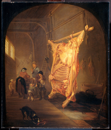 Hecken, Abraham van den Туша, 1655, 114 cm х 98 cm, Холст, масло