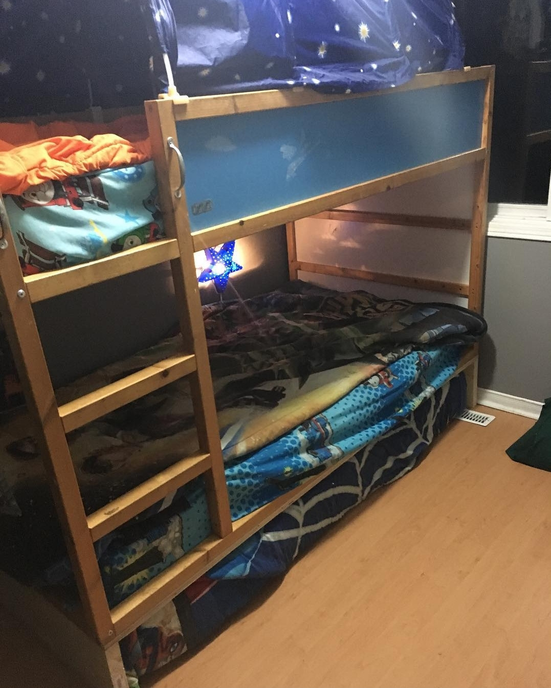 Kura bunk bed advice raising bottom bed off floor r/ikeahacks