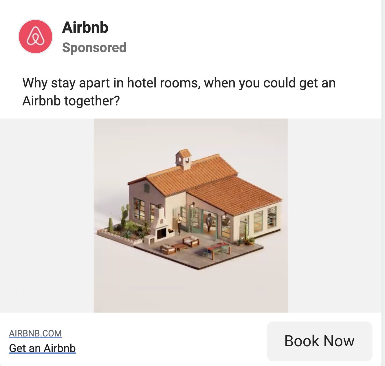 Airbnb Facebook Video Ad