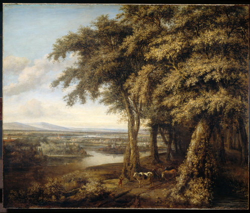 Koninck, Philips Опушка леса, 1688, 138 cm х 166 cm, Холст, масло