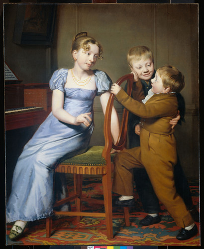Kooi, Willem Bartel van der Прерванная игра на фортепиано, 1813, 147 cm х 121 cm, Холст, масло