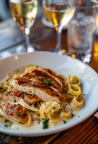 dterox Photo of Fettuccine with Grilled Chicken on a white pl 4924fcd7 f22c 48f1 ab77 9ee1332621ca 0.png