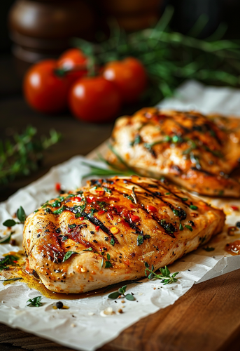 dterox Closeup of grilled chicken on white paper with fresh h 68996377 a0e8 4a00 88fd a28d380407cd 1.png