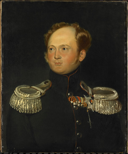 Morner, Carl Gustaf Hjalmar Александр I (1777 1825), император России, 1837, 76,5 cm х 64,5 cm, Холс