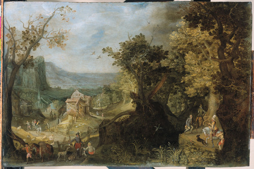 Mirou, Anton Лесные богатства, 1608, 33 cm х 50,5 cm, Медь, масло