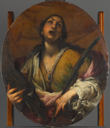 Montelatici, Francesco Святая Екатерина, 1661, 81,5 cm х 69 cm, Дерево, масло