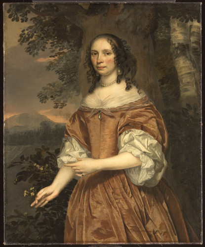 Mijtens, Johannes Maria de Witte Francoisdr (род. 1616). Жена Johan van Beaumont, 1661, 110 cm х 90 