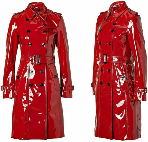 Darkrock Prime Quality PVC Vinyl Women's Trench Coat Sizes Small to 5XL.jpg