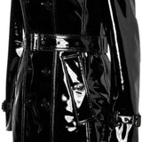 Women PVC Leather Shiny Light Weighted Raincoat Different Colour's Stylish Trench Coat 1 (1)