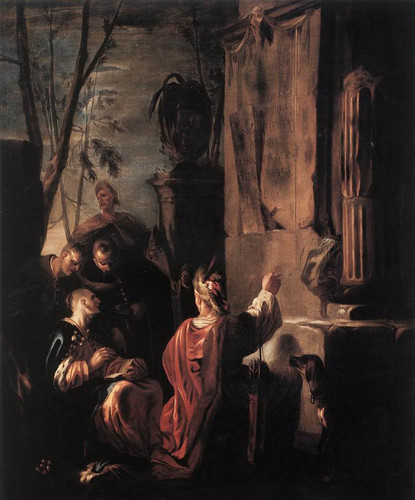 SCHONFELD Johann Heinrich Scythians At The Tomb Of Ovid