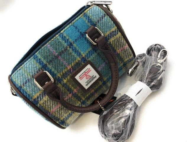 Harris Tweed Mini-Tragetasche für Damen - Wolle außen - Damen Geschenk - mehrere Tartans - Bild 16 von 270