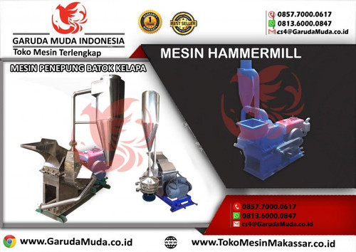 Mesin Penepung Serbaguna, Hammermill Batok Kelapa.jpg