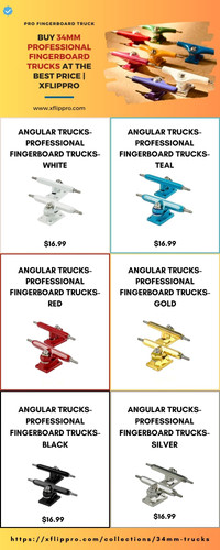 Buy 34MM Professional Fingerboard Trucks at the Best Price | XFlippro.jpg
