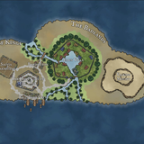 Vidsotok Island Map