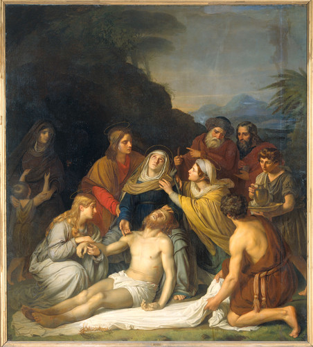 Kruseman, Cornelis Положение во гроб, 1830, 330 cm х 290 cm, Холст, масло