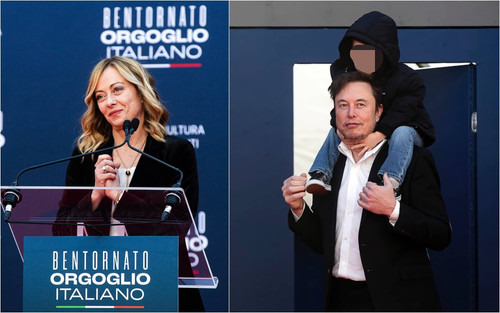 atreju meloni musk ansa.jpg