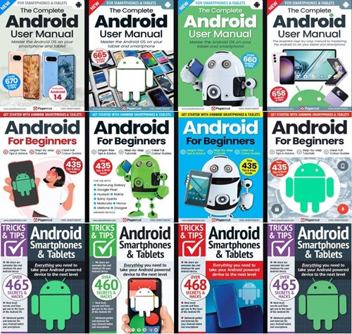 Android The Complete Manual, Tricks And Tips, For Beginners – 2023 Full Year Issues Collection