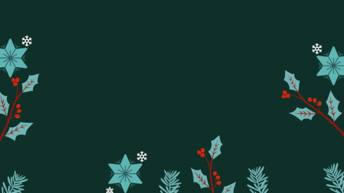 Green Red Merry Christmas and Happy New Year Greeting Video.gif