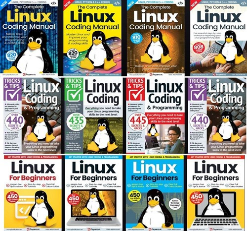 Linux The Complete Manual, Tricks And Tips, For Beginners - 2023 Full Year Issues Collection