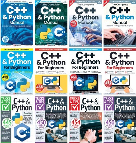 C++ & Python The Complete Manual, Tricks And Tips, For Beginners – 2023 Full Year Issues Collection