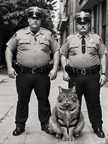 Photo+of+two+cops+arresting+a+ridiculously+chubby+enormous+cat,+film+grain?model=dreamshaper&width=7.jpg