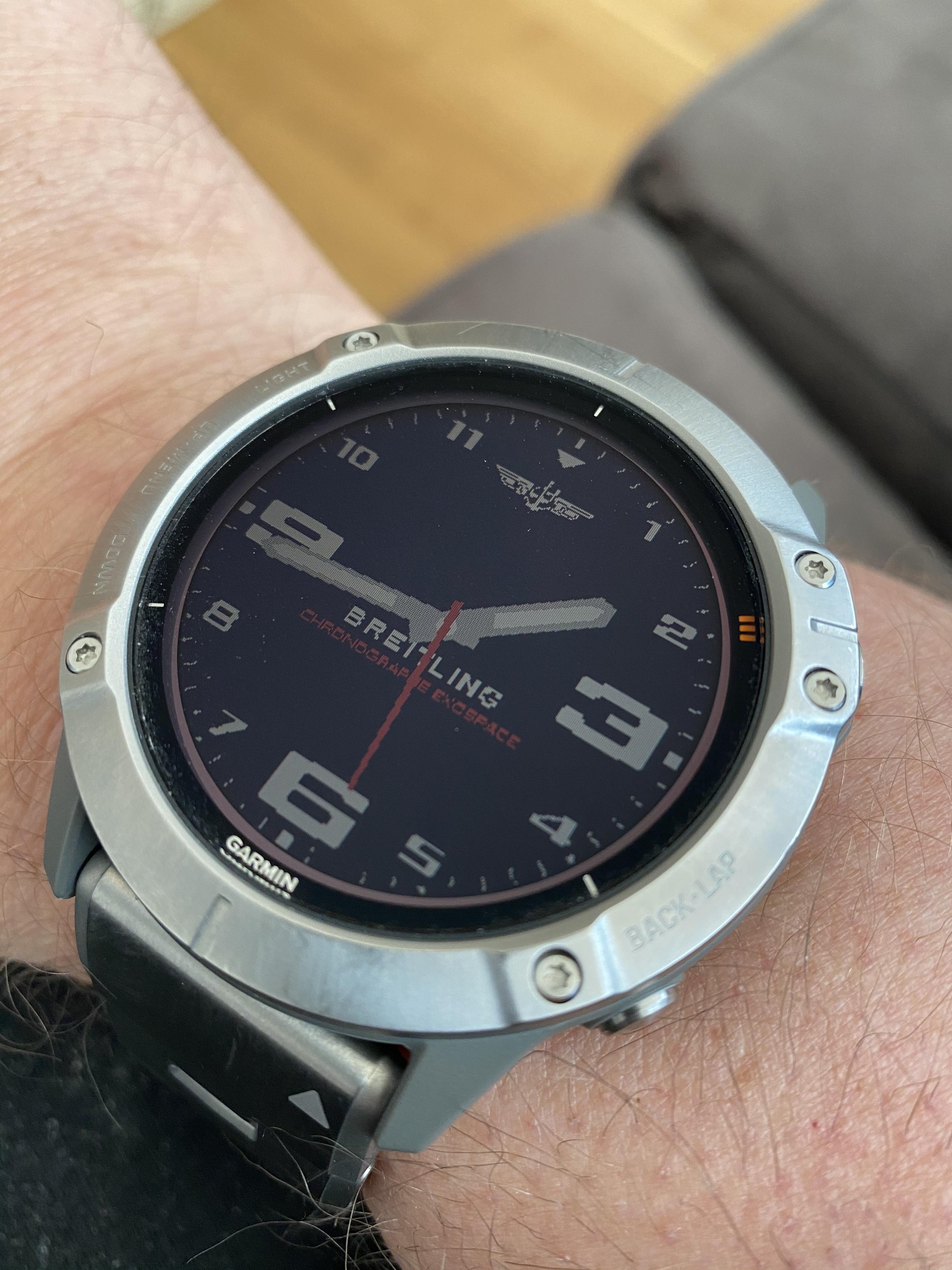 Garmin breitling watch clearance face