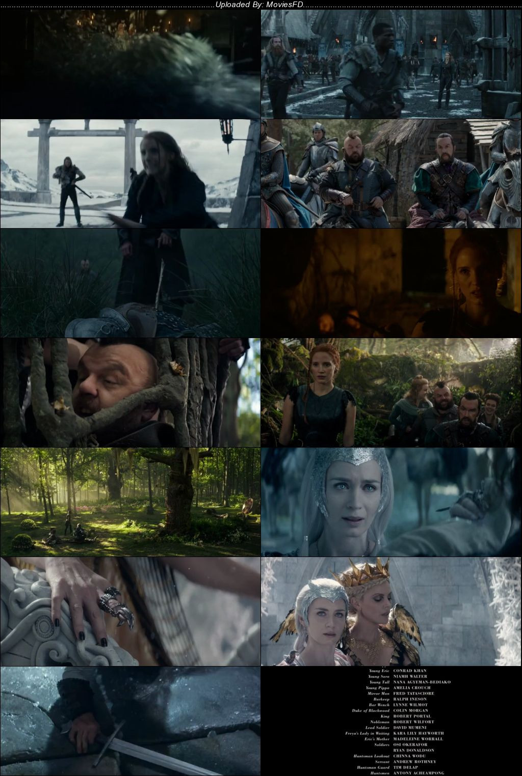 Download The Huntsman: Winter's War (2016) BluRay [Hindi + English] ESub 480p 720p