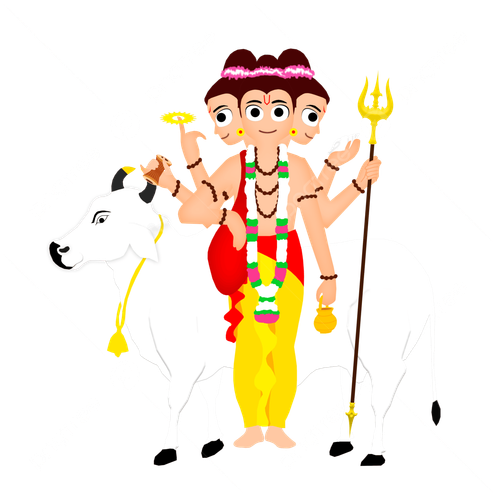 pngtree dattatreya jayanti lord png design with transparent background png image 7512259.png