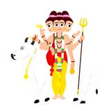 pngtree dattatreya jayanti lord png design with transparent background png image 7512259