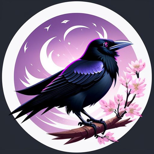 Raven sword moon cherry blosso.jpg