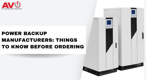 Power Backup Manufacturers: Things To Know Before Ordering.png