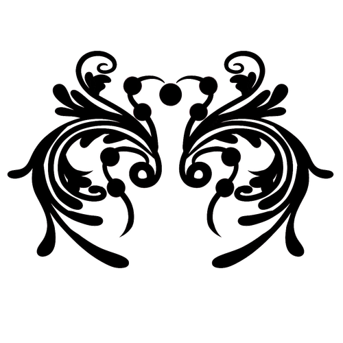 pngtree red symmetrical pattern png image 4653460.png